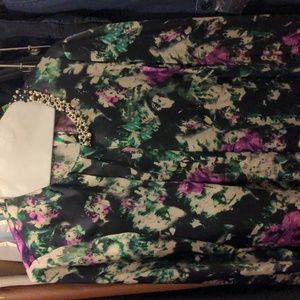 BOSS by Hugo Boss silk floral blouse - sz 10